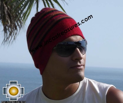 Men Alpaca Reversible hats